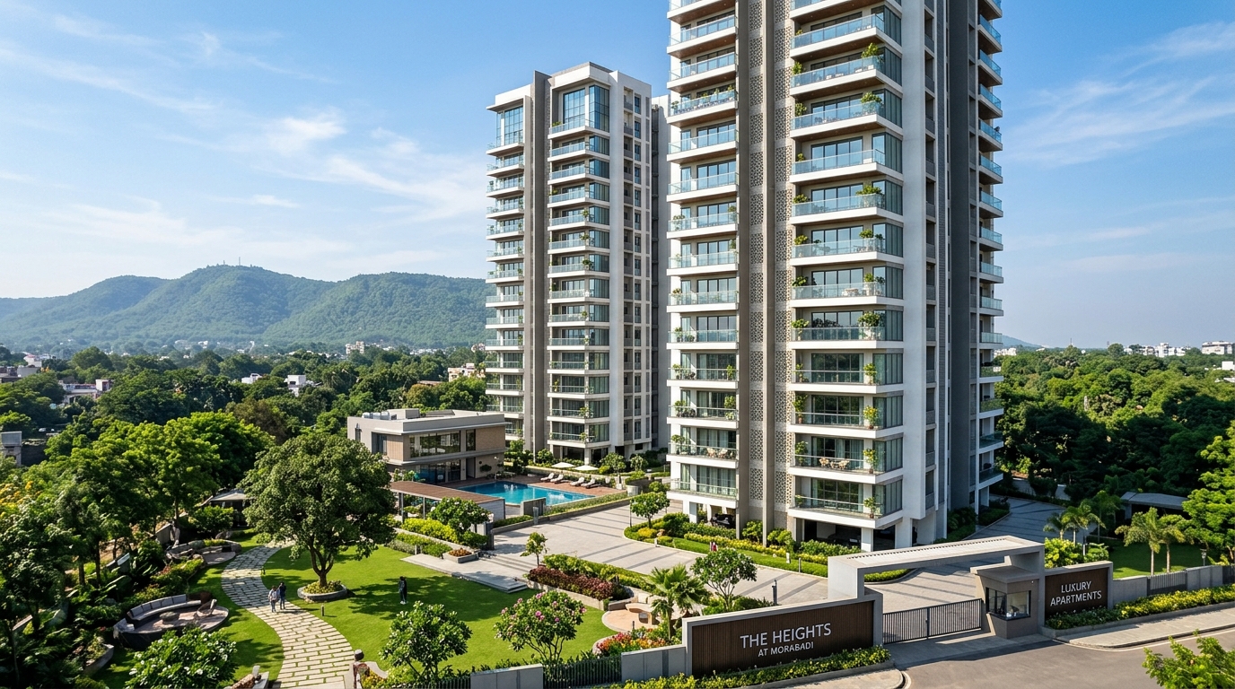 3 BHK luxury flat for sale in Morabadi Ranchi - RC Enterprises