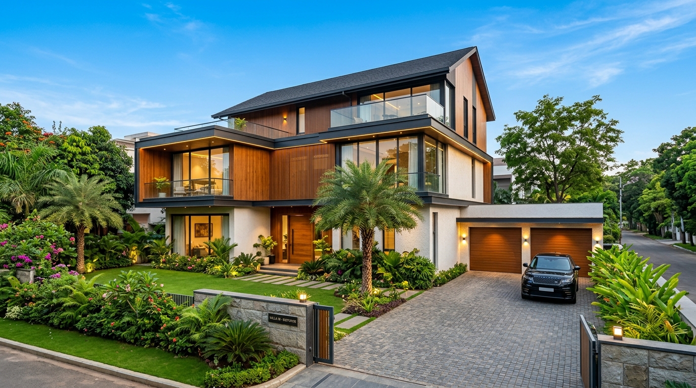3 BHK luxury independent villa bungalow in Bistupur Jamshedpur - RC Enterprises