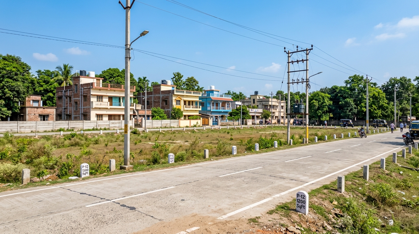 Vacant residential plot for sale in Mango Jamshedpur - RC Enterprises